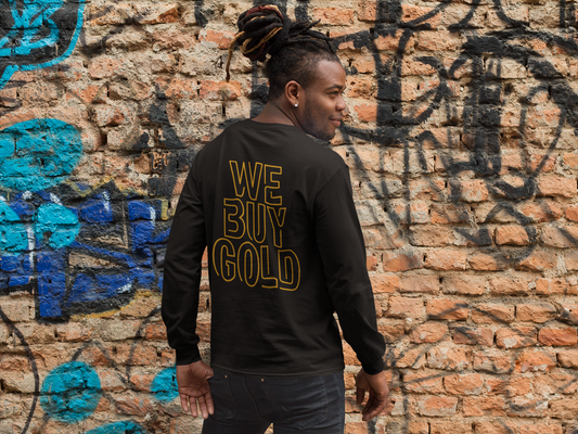 WE BUY GOLD Long Sleve Tee