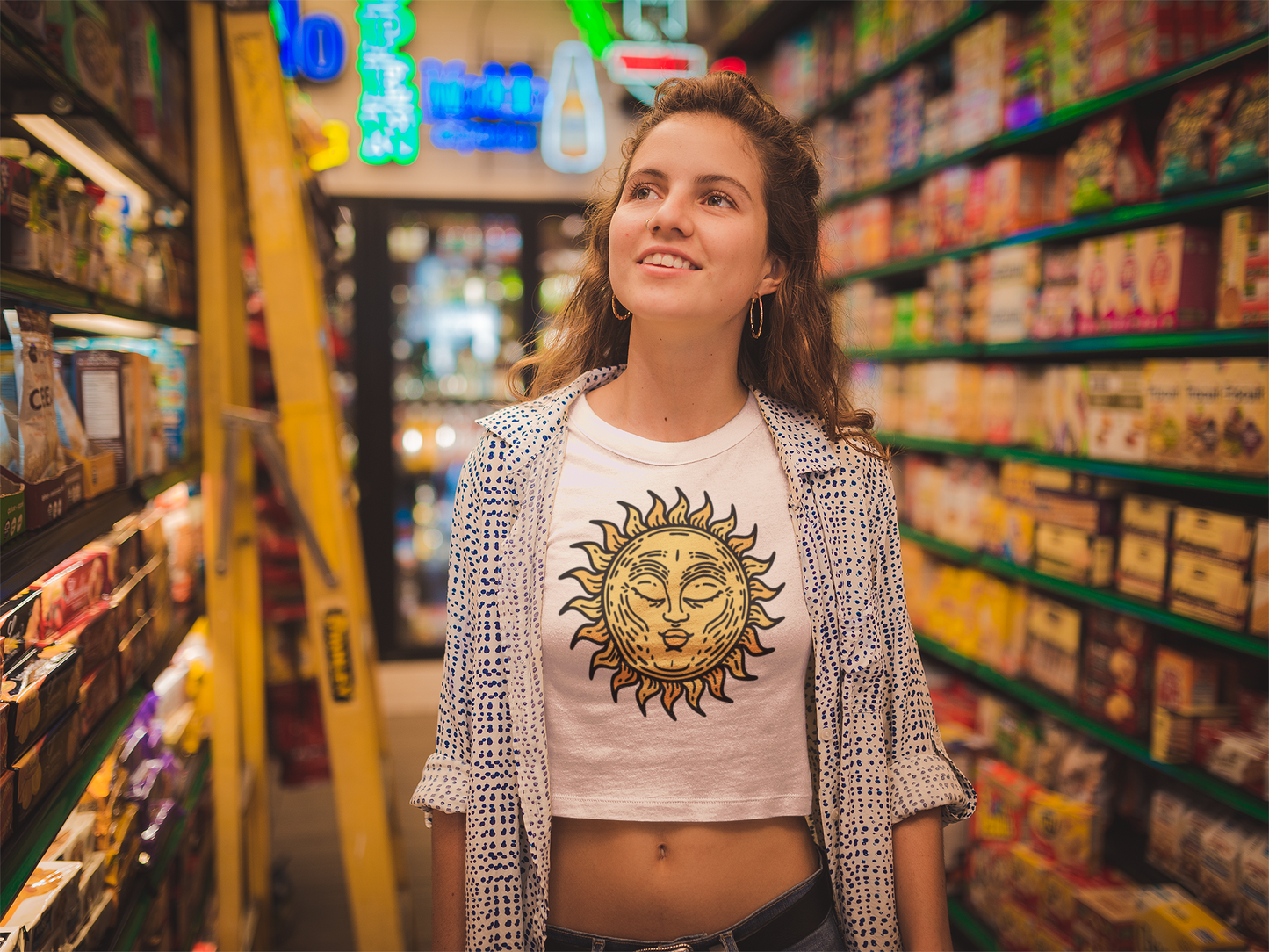 Sleppy Sun Crop Top