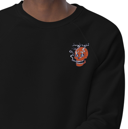 Smokin' Skelly Crewneck - Embroidered